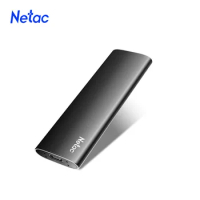 Netac Portable SSD 2TB 1TB 500gb External Hard Drive 550MB/s USB3.2 HDD Disk for PS4 XBox Laptop Desktop