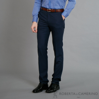 ROBERTA諾貝達 進口素材 商務都會精選西裝褲 藍色