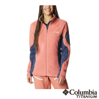 Columbia 哥倫比亞 女款- 快排刷毛外套-橘紅 UAR13510AH/FW22