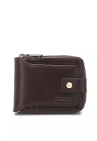 Swiss Polo Genuine Leather RFID Wallet (真皮錢包) - 棕色