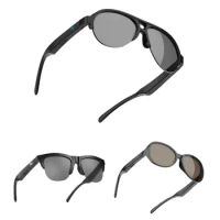 Smart Wireless Glasses UV Protection Bone Conduction Technology Glasses Outdoor sunglasses for Sport earphone Calling Music