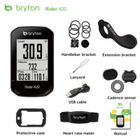Bryton Rider 420 GPS Cycling Computer Enabled Bicycle Bryton Rider 420t 420e cover case Waterproof wireless speedometer New 2023