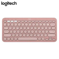 【快速到貨】羅技Logitech Pebble Key2 K380s 跨平台藍牙鍵盤(玫瑰粉)*