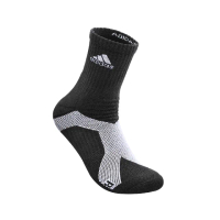 【adidas 愛迪達】襪子 P5.1 Explosive Mid 黑 白 X型包覆 中筒襪 運動襪 愛迪達(MH0014)