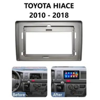 FRAME HEADUNIT ANDROID 10 INCH TOYOTA HIACE 2010 - 2018