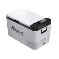 Portable Alpicool K25L car home refrigerator mini fridge AC100-240V DC12/24V Cold storage outdoor household compressor single