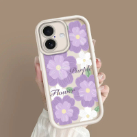 สำหรับ iPhone 16 Plus เคส เคสไอโฟน เคสโทรศัพท์ Flowers T20828
