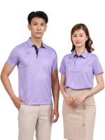 เสื้อคอปกฐานเชิ้ต EM-BOSS(012289) สีม่วง