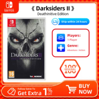 Nintendo Switch- Darksiders II Deathinitive Edition - Darksiders 2 Games Physical Cartridge Action Adventure for Switch OLED