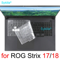 Keyboard Cover for ROG Strix Scar 17 18 G17 G18 Hero G713 G712 G733 G732 G731 G834 G814 Silicone Protector Skin Case Accessory