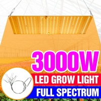 Led植物燈2000w 3000W植物燈全光譜植物燈水培燈泡溫室植物花卉育苗箱家用