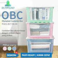 PROMO - OLYMPLAST CONTAINER BOX / RAK PLASTIK / KOTAK PENYIMPANAN SERBAGUNA