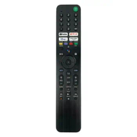 New RMF-TX520U For Sony 4K Smart TV With Voice Remote Control KD 43X80J KD50X80J