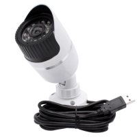 ELP 2MP Indoor &amp; Outdoor Waterproof Night Vision Security Surveillance CCTV Video Cam Bullet USB Camera