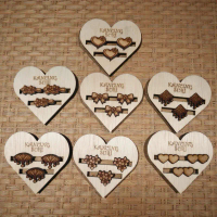 Brooch Kerongsang Kayu Cengal Asli 100% Kayu Keras Berkualiti Tinggi Rekaan Klasik Unik & Eksklusif 