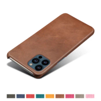 Luxury Vegan PU Leather Cover for Apple iPhone, 13 Pro, 13 Pro, 6.1 ", Slim, Wearable Phone Case, 2021