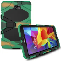 Hybrid Shockproof Armor Military Extreme Heavy Duty Rugged Case With Stand For Samsung Galaxy Tab A 10.1 2016 T580 T585