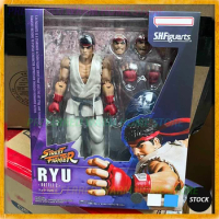 New In Stock BANDAI Shf STREET FIGHTER 6 Ryu Movable Model Toys Collect SF Fighting Game Hoshi Ryu S.H.FIGUARTS