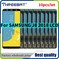 10pcs/lot Wholesale LCD 6.0" SUPER AMOLED For SAMSUNG J8 2018 J810F J810G j810M J810Y J810GF LCD Display Touch Screen