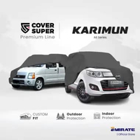 Sarung Mobil Suzuki Karimun / Cover Mobil Suzuki Karimun Polyester Premium CoverSuper Deluxe Dongker