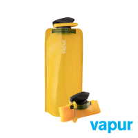 【美國 Vapur】Solids 運動摺疊水袋 0.7L  金盞花 #30044(運動水壺 摺疊水壺)