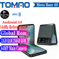 Motorola Moto Razr 40 Folding Screen Phone 5G Smartphone Snapdragon 7 Gen 1 Octa Core 64MP Main Camera 4200mAh 30W Google Play