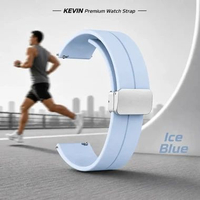 Tali Jam Tangan Zeblaze Stratos 4 3 Pro Ultra - Strap Smartwatch Magnetic Buckle 22mm QR5S ice blue