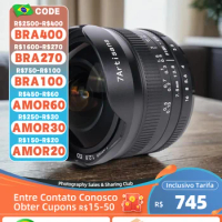 【 Do Brasil 】SALE 7Artisans 7.5mm F2.8 II Mirrorless Camera Lens for Sony Canon EF-M Fujifilm Nikon Z 7 Artisans 7.5 2.8