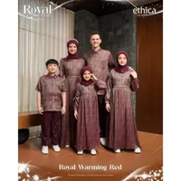 ETHICA ROYAL WARMING RED SARIMBIT ETHICA GAMIS DEWASA KAGUMI 366 GAMIS ANAK KAGUMI KIDS 193 KOKO DEW