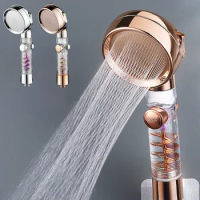 Magic Watering High Pressure with Filter 3-Function Shower Head with One Key Stop Bathroom Handheld Sprayer Nozzle