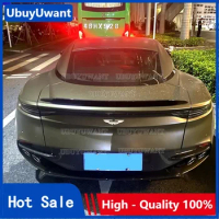 UBUYUWANT Car Spoiler For Aston Martin DBS Carbon Fiber Rear Spoiler Wing Trunk Lip Boot Cover Car Styling