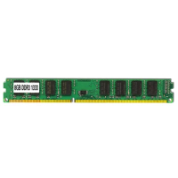 RAM Desktop Memory DDR3 8G 1333MHz 1.5V 240-Pin Computer Memory for Intel AMD Computer Memory Double-Sided 16 Particles green