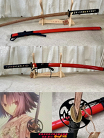 {台灣公司貨 可打統編}cosplay道具高端雞翅木鐵裝武士刀感受自己裝配樂趣配色自由選擇