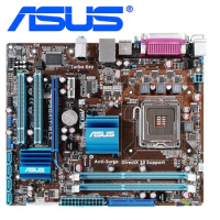 ASUS P5G41T-M LX Motherboards LGA 775 DDR3 8GB For Intel G41 P5G41T-M LX Desktop Mainboard Systemboard SATA II PCI-E X16 Used