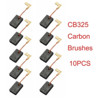 10pcs Carbon Brushes For CB330 CB318 CB325 9553NB 9555NB 9558PB GD0600 Power Motor Tool Replace Accessories 16x11x5mm