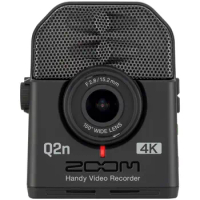 ZOOM Q2N-4K Audio/Video All-in-One Portable Camcorder HD Camera Recorder Q2N4K