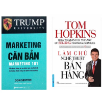 Combo 2 cuốn Sách: Làm Chủ Nghệ Thuật Bán Hàng + Marketing Căn Bản - Marketing 101