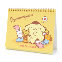 大賀屋 日本製 布丁狗 桌曆 2020 年曆 月曆 日曆 行事曆 Pom Pom Purin 正版 L00011544