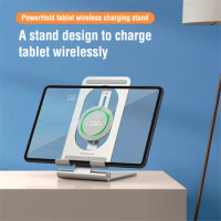 NILLKIN QI Wireless Charging Stand 15W (max) Fast Tablet Wireless Charging Flexible Adjustment Charge Tablet For Huawei Xiaomi