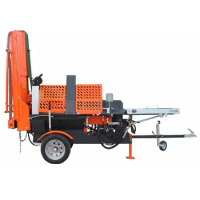 Mobile Affordable Firewood Processor with chainsaw Fire Wood Processor Machine