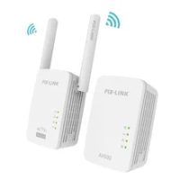 PIXLINK PL01 600Mbps Wireless Wifi Powerline adapter Router Extender KIT Network Power Line Ethernet Adapters Homeplug 1Pair