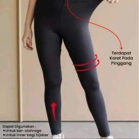 Legging wanita dewasa panjang, legging wanita tebal, legging wanita bagus, celana legging panjang wa