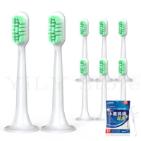 4/8PCS High-Density For Mijia Xiaomi Replacement Toothbrush Head T700/T300/T500 Professional Care DDYS01SKS/500C Brush Head