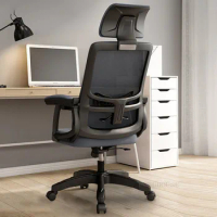 Simple Modern Lacework Office Chairs for Office Furniture Computer Chair Ergonomic Leisure Comfortable Lift Pulley Office Chair