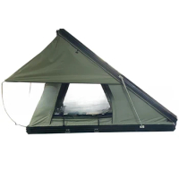 Aluminum camping hot sale hardtop roof top tent top roof tent rooftop tent car 2 person