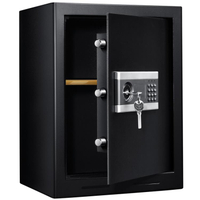 安鎖保險箱家用小型防盜高50cm密碼保險櫃辦公室全鋼保管箱入牆 全館免運