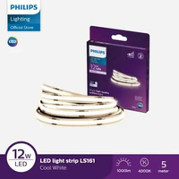 Lampu Philips LED Strip LS161 COB 12W 4000K 5M 24V Semi-Putih