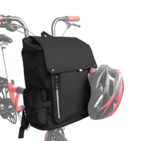 TWTOPSE Multifunction Backpack M Bike Bags For Brompton Folding Bicycle 3SIXTY Pikes Rain Cover Fit 3 Holes Dahon Tern Laptop