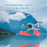 Mini Drone Accessories Extension Legs Support Accessory Tripod Stand/Buoyancy Stick for DJI Mini//Mini 2 SE