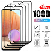 4Pcs Screen Protector Protective Film For Samsung Galaxy A32 4G A32 5G A31 A30 A30S A 32 Coverage Tempered Glass On For SM-A325F